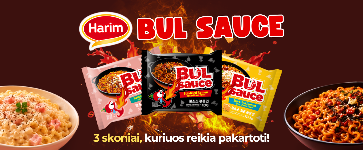 MULTUM, Harim Bul Sauce, ramen makaronai