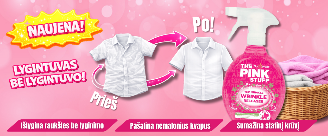 MULTUM, The Pink Stuff, Wrinkle Releaser