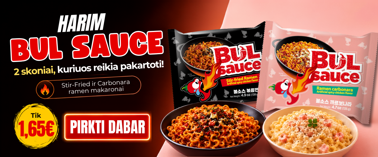 MULTUM, Harim Bul Sauce, ramen makaronai