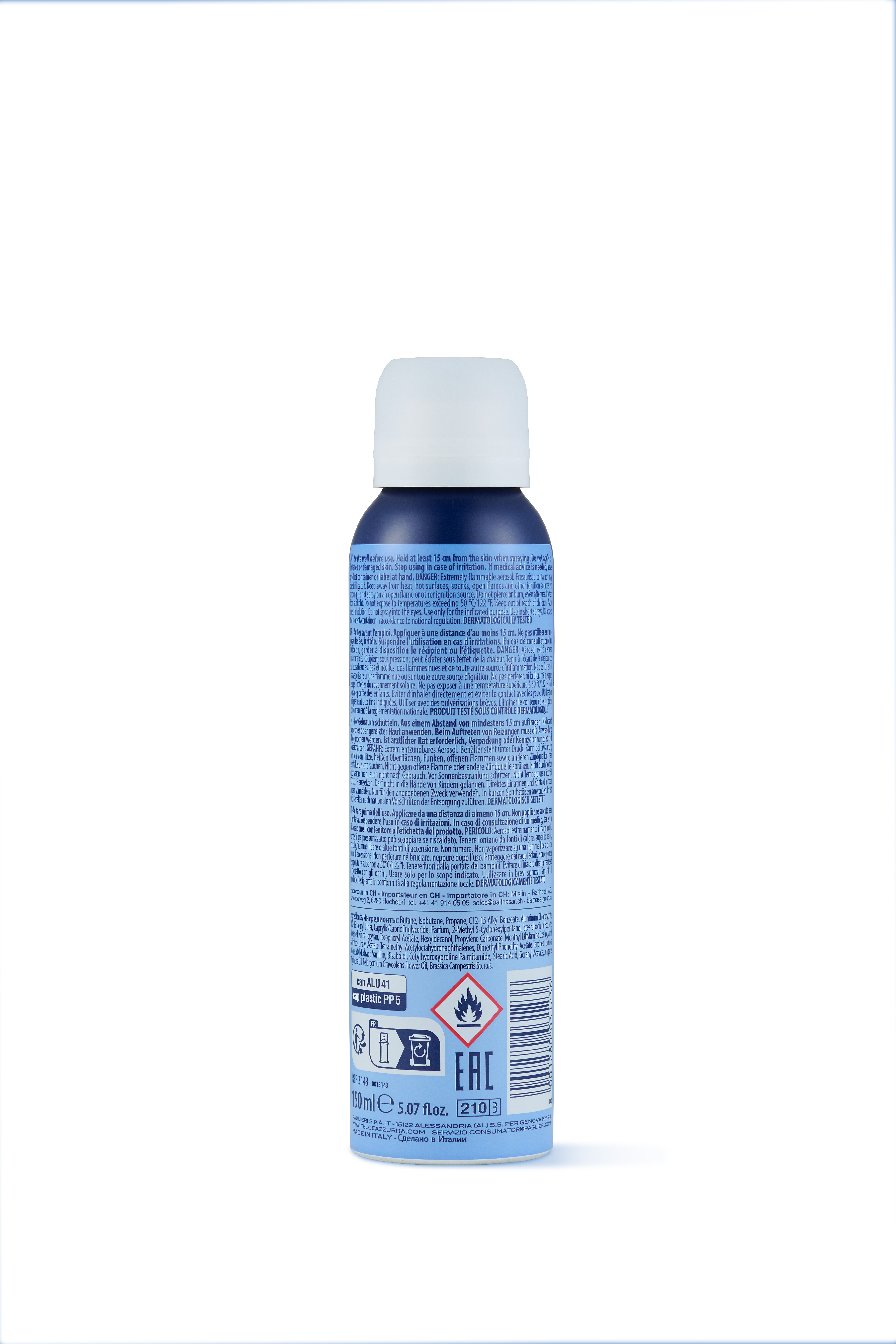 BLUE FERN Nematomi dezodorantai 150ml | Laravel