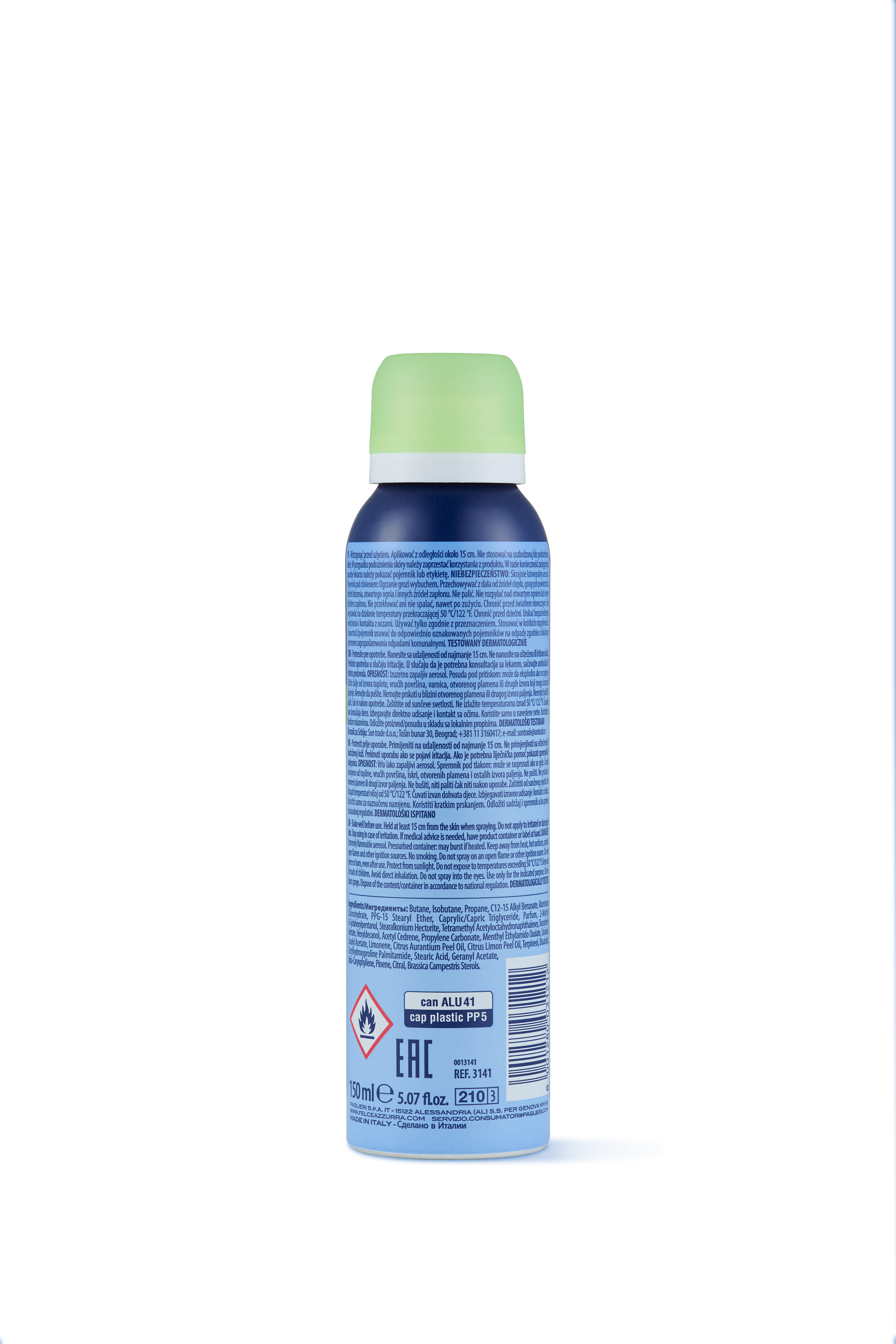 Felce Azzurra Fresh deodorant - aerosool 150ml | Laravel