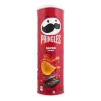 Pringles traškučiai su šoninės skoniu 165g | Multum