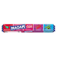 Maoam Wild Red Berries košļājamā konfekte ar meža ogu garšu 5gab 110g | Multum