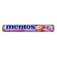 Mentos Braškių kramtomieji saldainiai su braškių skoniu 37,5g | Multum