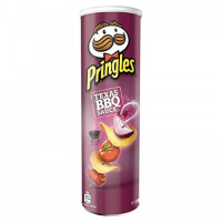 PRINGLES Texas BBQ kartupeļu čipsi ar Teksasas barbekjū mērces garšu 165g | Multum