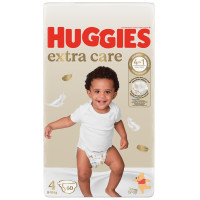 Huggies Extra Care sauskelnės #4 8-16kg, 60vnt | Multum