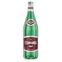 Cisowianka gazuotas mineralinis vanduo stikliniame buteliuke 0,7L | Multum