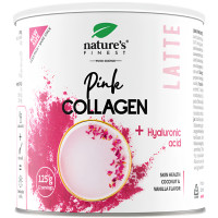 Nature's Finest Pink Collagen Latte segu kollageeni ja vanilje maitsega | Multum