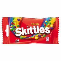 Skittles Fruits puuviljamaitselised dražeed 38g | Laravel