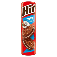 Hit šokolādes cepumi ar kokosriekstu garšas krēma pildījumu 220g | Multum