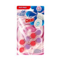 At Home Active klozeto nuleidimo blokas su levandų kvapu 2x45g | Laravel