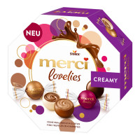 Merci Lovelies Creamy šokolādes konfektes 185g | Multum