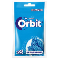 ORBIT Peppermint košļājamā gumija, paciņā 29g | Multum