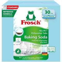 FROSCH All in 1 indų plovimo tabletės su soda 30 vnt | Laravel