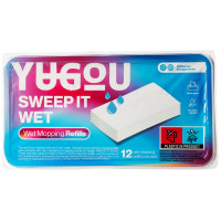 YUGOU šlapios šluostės - atsarginis grindų valymas 12 vnt | Laravel