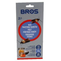 BROS priemonė nuo maistinių kandžių 2 vnt | Laravel