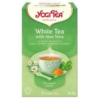 YOGI TEA baltoji arbata su alijošiumi 30g | Multum