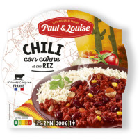PAUL & LOUISE Chili con carne su ryžiais 300g | Laravel