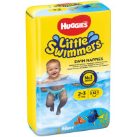 HUGGIES Little Swimmers sauskelnės plaukimui #2-3, 3-7kg, 12vnt. | Multum
