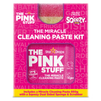 THE PINK STUFF daugiafunkcinė valymo pasta 850g ir dvipusė kempinė | Multum