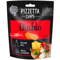 PIZZETTA CHIPS Diablo leivasnäkid 70g | Multum