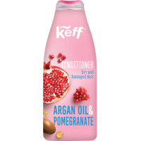 KEFF kondicionierius plaukams su granatų ir argano aliejumi 500ml | Multum