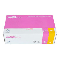 EASYCARE Nitriilkindad ilma pulbrita, roosa, M, 100tk | Laravel