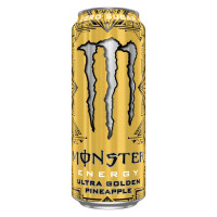 MONSTER Zero Ultra Gold energetinis gėrimas 500ml | Multum