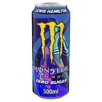 MONSTER Zero Lewis Hamilton energetinis gėrimas 500ml | Multum