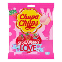 CHUPA CHUPS Maasikasõbrad pulgakommid pulgal (10) 120g | Multum