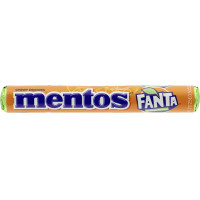 MENTOS Fanta dragees su apelsinų skoniu 38g | Multum