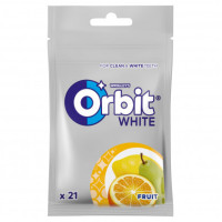 ORBIT White Fruit närimiskumm, kotikeses 29g | Laravel