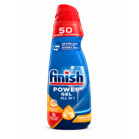 FINISH Allin1 Max Power lõhnavastane pesugeel nõudepesumasinatele (50x) 1 liitrile | Multum