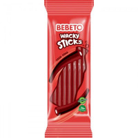 BEBETO Wacky lazdelės Cola želė saldainiai 160g | Laravel