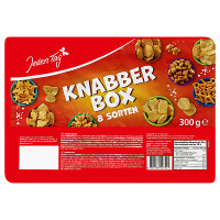 JEDEN TAG Knabberbox suupistete komplekt 250g | Multum