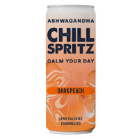CHILL SPRITZ Dark Peach izotoninis gėrimas su vitaminais 330ml | Multum