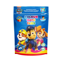 PAW PATROL värvilised vannipommid 9tk 144g | Multum