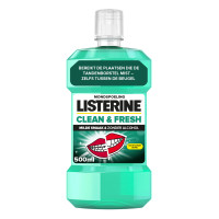 LISTERINE švarus ir šviežias burnos skalavimo skystis 500ml | Multum