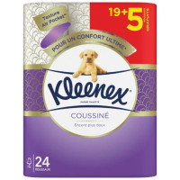 KLEENEX Coussine 3 sluoksnių tualetinis popierius 24 ritinėliai | Laravel