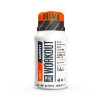 ICONFIT Pre-Workout apelsinimaitseline jook 60ml | Multum