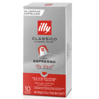 ILLY Classico Medium Roast Nespresso kafijas kapuslas (10) 57g | Multum