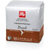 ILLY Iperespresso  melna kafija, Brazil kapsulās (18) 120.6g | Laravel