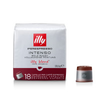 ILLY Iperespresso tumši grauzdēta melna kafija, Intenso kapsulās (18) 120.6g | Multum