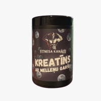 FITNESO KANALAS Kreatino monohidratas su mėlynių skoniu 500g | Multum