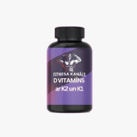 FITNESA KANĀLS D vitamins ar K2 un K1 (250) 62.5g | Multum