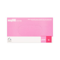 EASYCARE Nitriilpuudrivabad kindad, roosad, S, 100tk | Multum