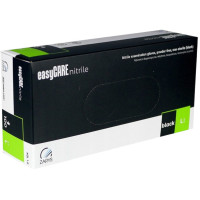 EASYCARE Nitriilpuudrivabad kindad, must, L, 100tk | Multum