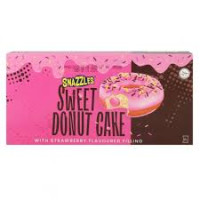 SNAZZLES SweetDonut Sõõrik maasikatäidisega 240g | Multum