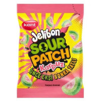 SOUR PATCH Jalibon Watermelon želejas konfektes 80g | Multum