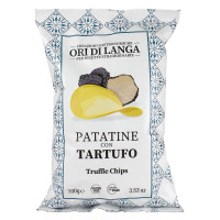 ORI DI LANGA Kartupeļu čipsi ar trifelēm (Tuber aestivum Vitt.) 100g | Multum
